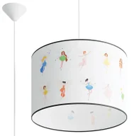Lampy pozostałe - Lampa dla dziecka zdobiona motywem wróżek - 6X A589 L5-Z42 - miniaturka - grafika 1