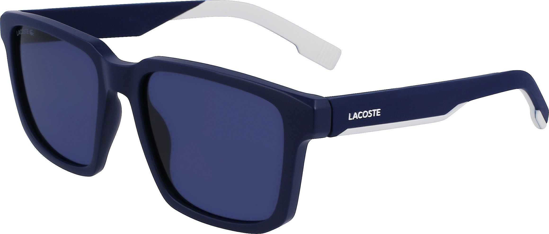 LACOSTE L999S 401 MATTE BLUE 55/18/145 Męskie okulary przeciwsłoneczne