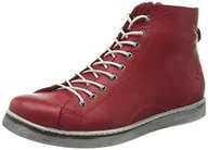 Sneakersy damskie - Andrea Conti Damskie sneakersy 0341500, Czerwony chili 583, 41 EU - miniaturka - grafika 1