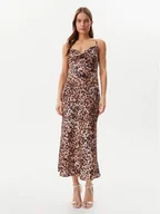 Sukienki - Guess Sukienka codzienna W5GK85 WH9C2 Brązowy Regular Fit - miniaturka - grafika 1