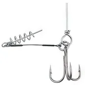 Inne akcesoria dla wędkarzy - Dozbrojka z korkociągiem DRAGON American Fishing Wire PDF-55-200-2006 6 cm 20 kg (2 szt.) - miniaturka - grafika 1