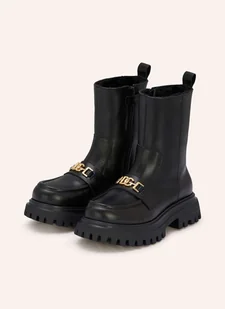 Dolce & Gabbana Kozaki schwarz - Kozaki damskie - miniaturka - grafika 1