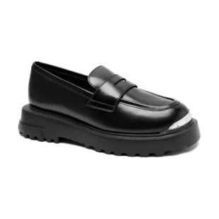 Love Moschino Loafersy - Półbuty damskie - miniaturka - grafika 1