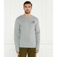 Koszulki męskie - Gant Longsleeve MEDIUM ARCHIVE SHIELD Regular Fit - miniaturka - grafika 1