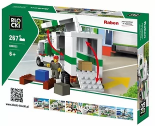 BLOCKI BLOCKI KBR053 LONG TRUCK RABEN BLOCKI.KBR053 - Klocki - miniaturka - grafika 2