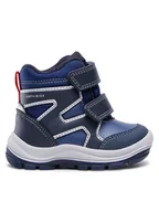 Buty dla chłopców - Geox Kozaki B Flanfil B.B Abx D B263VD 0FU54 C4264 M Granatowy - miniaturka - grafika 1