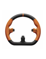 Gadżety dla graczy - Asetek SimSports GT Obręcz - Zamknięte D, Czarno -pomarańczowe - miniaturka - grafika 1