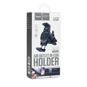 Uchwyty samochodowe do telefonów - Hoco Uchwyt samochodowy do kratki CA38 czarny - miniaturka - grafika 1