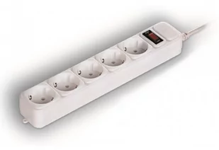 Gembird Power Cube SPG3-B-15C surge protector, 5 sockets, 15 ft - Listwy zasilające - miniaturka - grafika 1