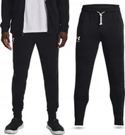 Spodnie sportowe męskie - SPODNIE DRESOWE UNDER ARMOUR MĘSKIE BAWEŁNIANIE SPORT JOGGERY 1380843 r. S - miniaturka - grafika 1