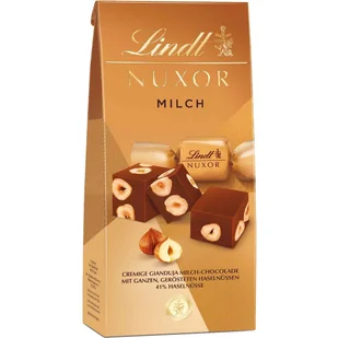 LINDT praliny Nuxor Gianduja Milch mleczna czekolada 103g 8 szt - Bombonierki i czekoladki - miniaturka - grafika 1