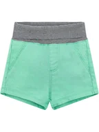 Spodenki dla niemowląt - Steiff Szorty w kolorze zielonym - miniaturka - grafika 1