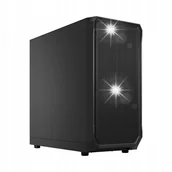 Obudowy komputerowe - Obudowa do komputera Fractal Design Focus 2 Black Solid Midi Tower ATX - miniaturka - grafika 1