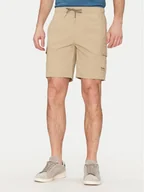 Spodenki męskie - Blend Szorty sportowe 20717891 Beżowy Regular Fit - miniaturka - grafika 1