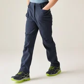 Spodnie i spodenki dla chłopców - Regatta Spodnie dziecięce Softshell Granatowy, Rozmiar: 164 cm - miniaturka - grafika 1