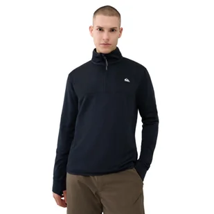 Męski polar nierozpinany bez kaptura Quicksilver Step Point HZ Fleece - szary - Bluzy męskie - miniaturka - grafika 1