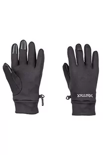 Marmot rękawice męskie Power Stretch Connect Glove Black XL - Rękawiczki sportowe męskie - miniaturka - grafika 1