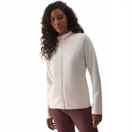 Bluzy damskie - Polar damski 4F F294 kremowy 4FWMM00TFLEF294 12S L - miniaturka - grafika 1