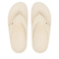 Klapki i japonki damskie - Japonki Tommy Hilfiger FW0FW09200 Écru - miniaturka - grafika 1