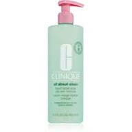 Mydła - Clinique 3-fazowy system pielęgnacja Liquid Facial Soap unisex, mydła twarzy, 1er Pack (1 X 400 ML) 0020714322021 - miniaturka - grafika 1