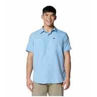 Koszulki sportowe męskie - Koszula męska Columbia Silver Ridge™ Utility Lite Short Sleeve Rozmiar: M / Kolor: jasnoniebieski - miniaturka - grafika 1
