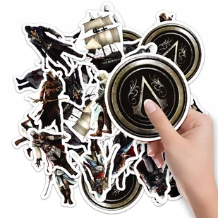 NAKLEJKI ETYKIETY NA ZESZYT NALEPKA Z POSTACIAMI GRA ASSASSIN WZORY 10SZT - Szkolne artykuły papiernicze NAKLEJKI ETYKIETY NA ZESZYT NALEPKA Z POSTACIAMI GRA ASSASSIN WZORY 10SZT - Szkolne artykuły papiernicze - miniaturka - grafika 1