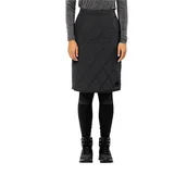 Spódnice - Damska spódnica ocieplana Jack Wolfskin WANDERMOOD SKIRT W black - S - miniaturka - grafika 1