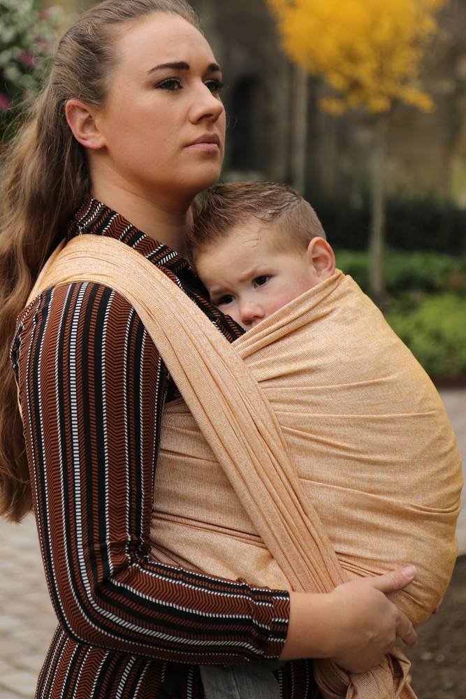 Yaro Slings Chusta tkana Yaro Sling - Zero Towel Ochre 5 4.2 m.