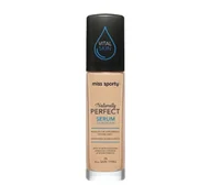 Podkłady do twarzy - MISS SPORTY NATURALLY PERFECT SERUM PODKŁAD DO TWARZY 25 30ML - miniaturka - grafika 1