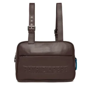 Torebka Patrizia Pepe 2B0125/L113F-B856 Brązowy - Torebki damskie - miniaturka - grafika 1