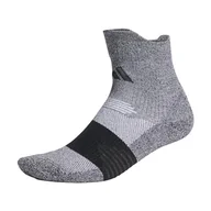 Skarpetki damskie - adidas Skarpety, Czarny/biały melanż, Small - miniaturka - grafika 1