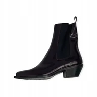 Botki damskie - Wsuwane botki damskie VINCE CAMUTO 37 - miniaturka - grafika 1