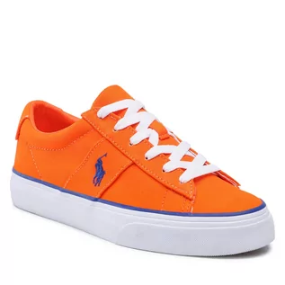 Trampki damskie - Polo Ralph Lauren Tenisówki Sayer 816861072004 Sailing Orange/Hrt Royal - grafika 1