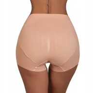 Majtki damskie - MODELUJĄCE pośladki WYSZCZUPLAJĄCE wiskozowe majtki LASEROWO CIĘTE wygodne - miniaturka - grafika 1