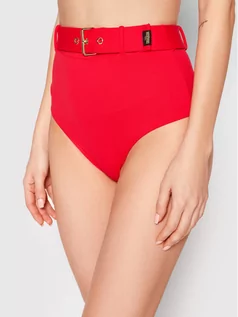 Stroje kąpielowe - Moschino Underwear & Swim Dół od bikini A7103 5508 Czerwony - grafika 1