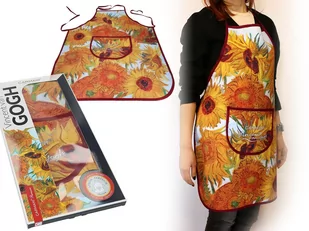 Fartuszek kuchenny - V. van Gogh, Słoneczniki (CARMANI) - Fartuchy i rękawice kuchenne - miniaturka - grafika 1