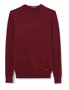 Gianni Lupo GL33398-F22 sweter męski, bordowy, S (DE), bordowy, S-4XL - Swetry męskie - miniaturka - grafika 1