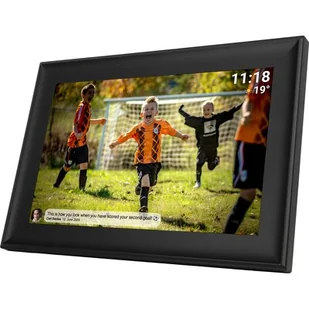 Ramka cyfrowa DENVER Frameo PFF-1080B Czarny - Ramki cyfrowe do zdjęć - miniaturka - grafika 1