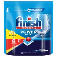 Środki do zmywarek - Finish Tabletki do zmywarki Power All-in-1 Lemon 53 szt. - miniaturka - grafika 1