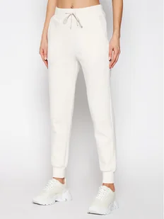 Guess Spodnie dresowe Long O0BA26 KA3P1 Beżowy Regular Fit - Spodnie sportowe damskie - miniaturka - grafika 1