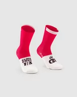 Skarpetki sportowe męskie - ASSOS Skarpetki rowerowe GT SOCKS lunar red - miniaturka - grafika 1