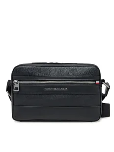 Tommy Hilfiger Saszetka Th Central Ew Reporter AM0AM13207 Czarny - Nerki - miniaturka - grafika 1