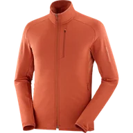 Bluzy sportowe męskie - BLUZA SALOMON ESSENTIAL LTWARM M C21116 - miniaturka - grafika 1