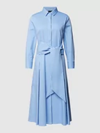 Sukienki - Sukienka midi z listwą guzikową na całej długości model ‘Debrana’ - miniaturka - grafika 1