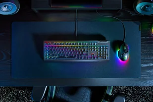 Razer BlackWidow V4 X klawiatura Gaming USB QWERTZ Niemiecki Czarny RZ03-04700400-R3G1 - Klawiatury - miniaturka - grafika 1