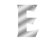 Dekoracje sali - Baner Personalizowany łączony - litera E - miniaturka - grafika 1