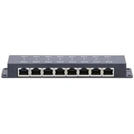Wtyczki i adaptery - ExtraLink ExtraLink Injector 8 Portowy 12-48V (ex.2046) - miniaturka - grafika 1
