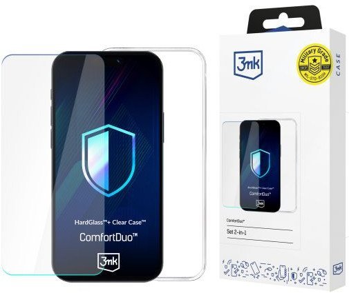 3MK ComfortDuo Clear set for Samsung Galaxy S25 Edge