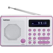 Radia - Lenco MPR-034 różowe - miniaturka - grafika 1