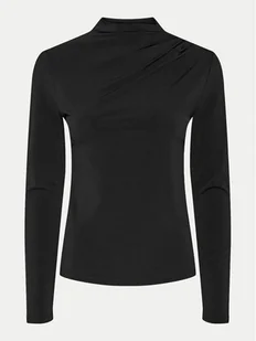 Pieces Bluzka Madison 17153519 Czarny Slim Fit - Bluzki damskie - miniaturka - grafika 1